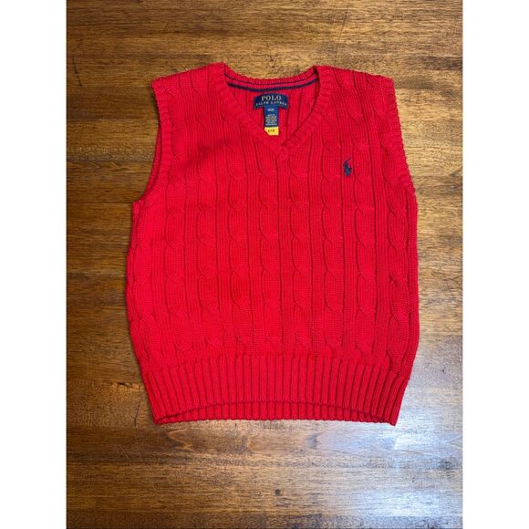 Polo Ralph Lauren Cable Knit Sweater Vest - Picture 1 of 4